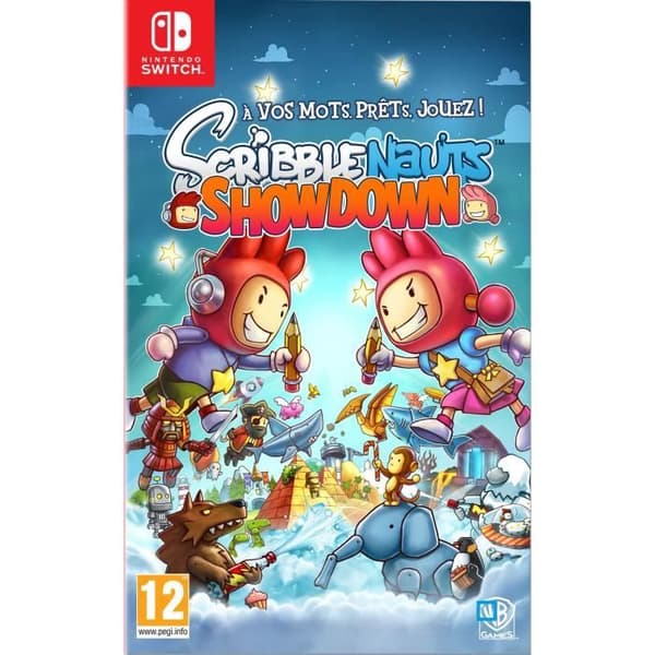 Videospil - Scribblenauts - Showdown - 2 spiltilstande - 1 til 4 spillere - Multi-platform- USED