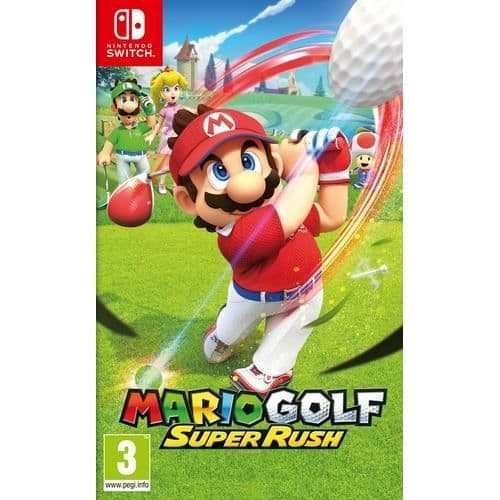 Videospil - NINTENDO - Mario Golf: Super Rush - Basic Edition - Nintendo Switch - Multiplayer- USED