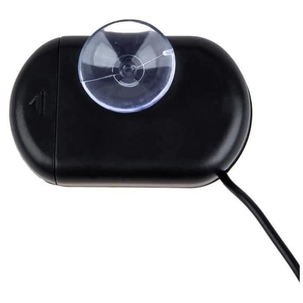 Akvariumstermometer - MSD - Sort - LCD digital - Probe med 1m kabel