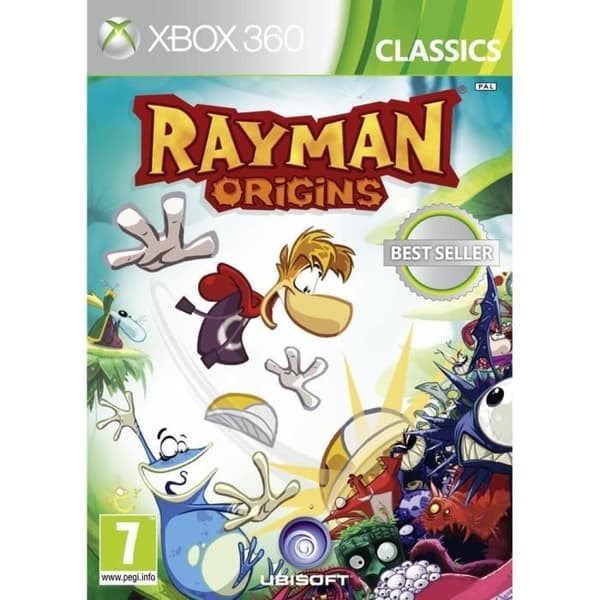 RAYMAN ORIGINS CLASSICS / XBOX 360-spel