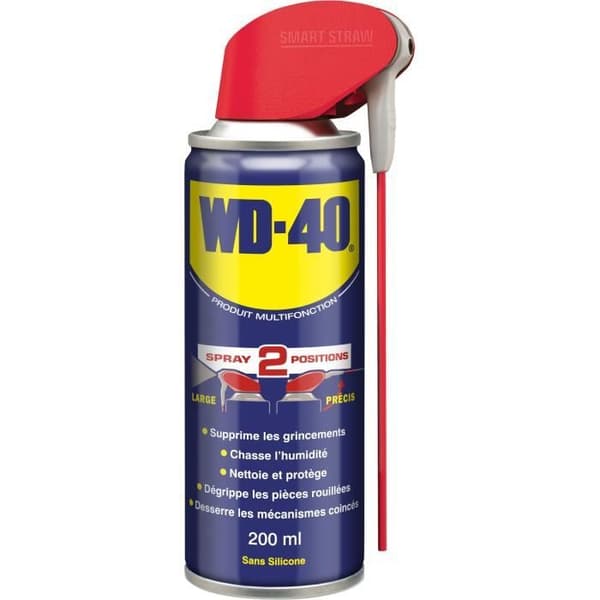 WD40 Spray dobbelt position - 200 ml