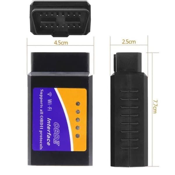Diagnoseapparat - ELM327 - OBD2 - Bluetooth/WIFI - Universel - Biltester