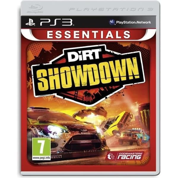 Dirt Showdown Essentials Peli PS3- USED
