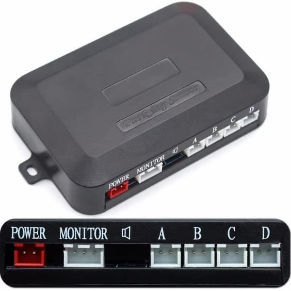 4 Sensor Parkering LED Radar Bageste Bil Lyd Alarm