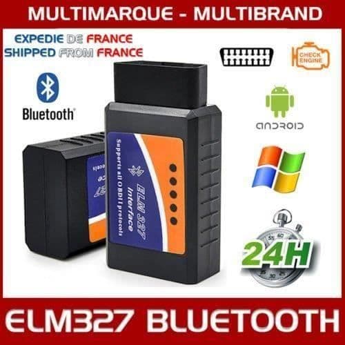 Mister Diagnostic® ELM327 BLUETOOTH Diagnostikinterface Windows Android ELM 327 OBDII Scanner~YJ14951