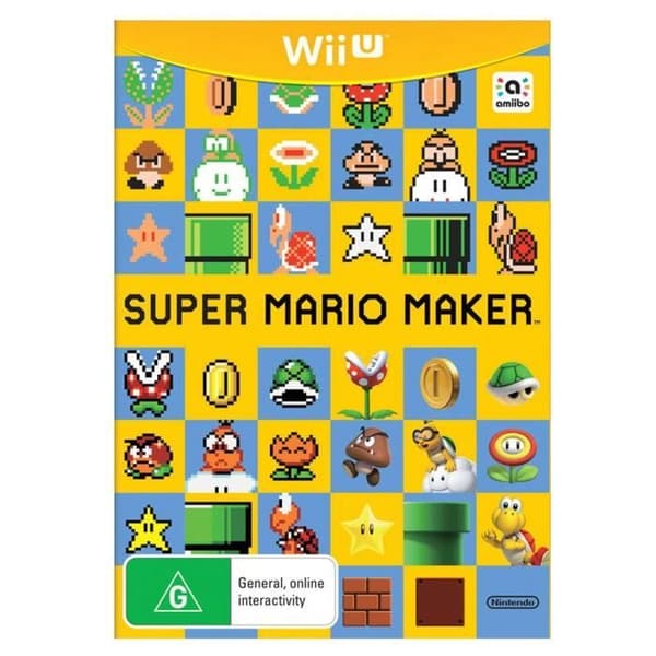 Videospil - Nintendo - Super Mario Maker - Platform - PEGI 3+ - Wii U- USED