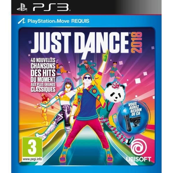 Just Dance 2018 PS3-peli- USED