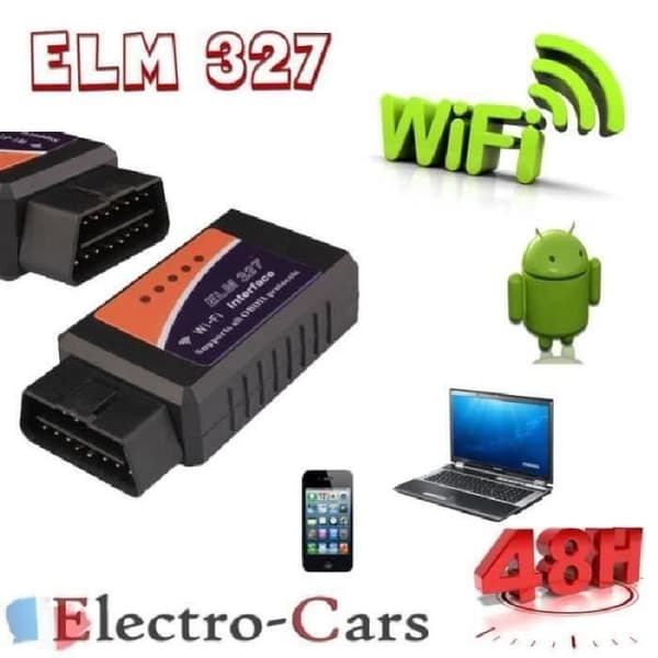 BILDIAGNOSTIK INTERFACE ELM327 WIFI MULTIMARKE OBD2