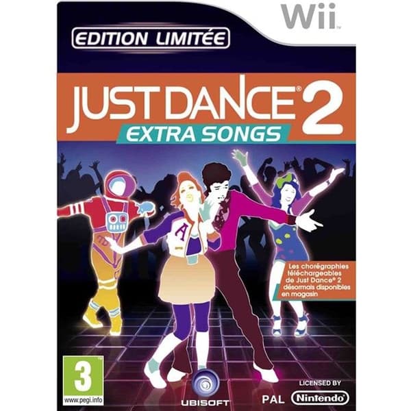 JUST DANCE 2 EKSTRA SANGE / Spil til Wii-konsol- REFURBISHED