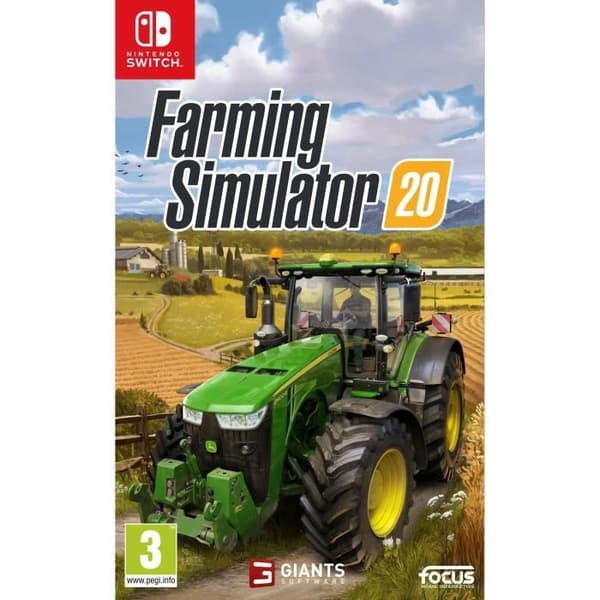 Farming Simulator 20 Spil Switch- USED