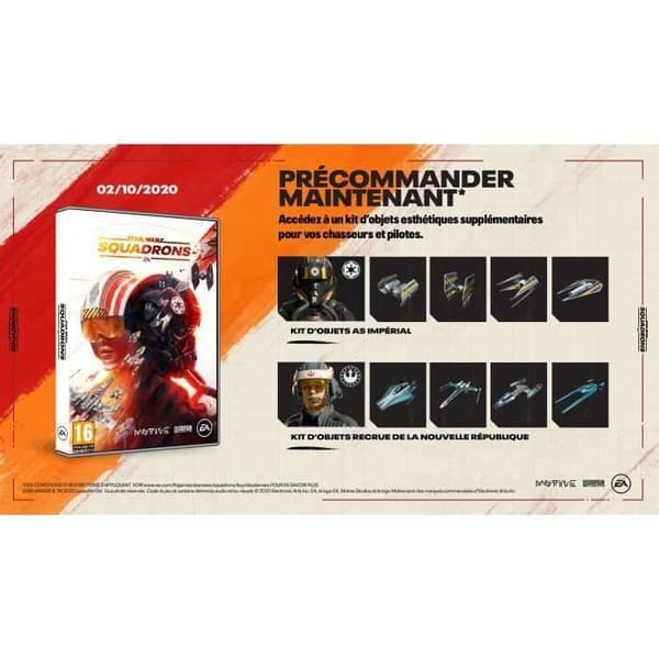 PS4-spel - Star Wars - Squadrons - Action - PEGI 12+ - Blu-Ray