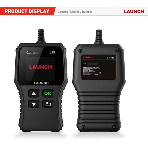 LAUNCH CR319 OBD2 Scanner Bildiagnose Multimærke til at Læse og Slette Motorfejlkoder