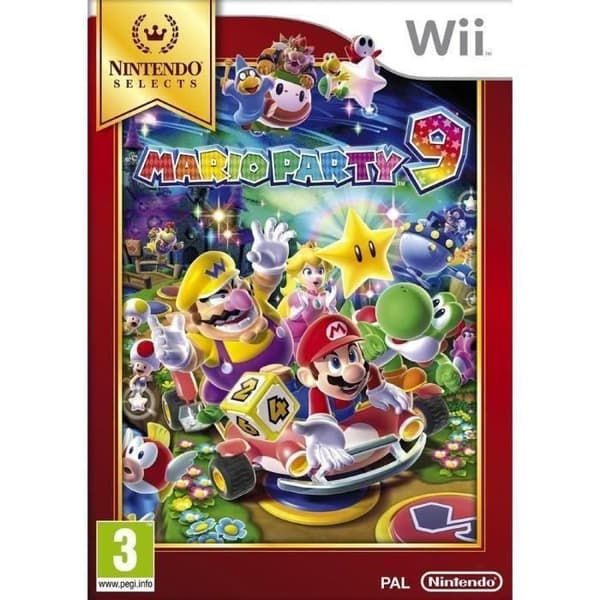Mario Party 9 väljer Wii-spel