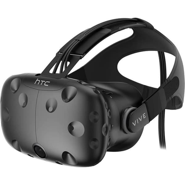 HTC Vive virtual reality VR-headset + USB-BOX-kabel Bra skick