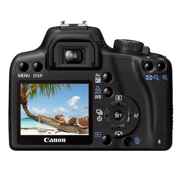 Reflex digital CANON EOS 1000D kropp utan objektiv