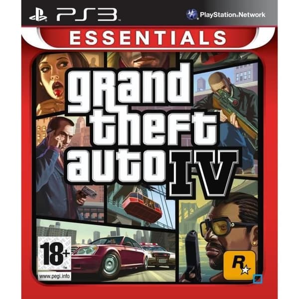 GTA IV Complete Essentials PS3-spel