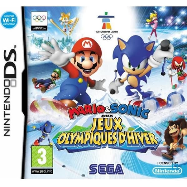 MARIO & SONIC VED VINTER-OL / DS Spil- USED