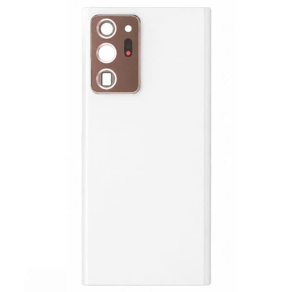 Batteri Bakre Glas för Galaxy Note 20 Ultra Vit