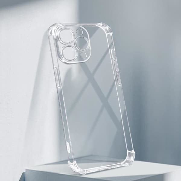 Coque - AVIZAR - iPhone 15 Pro Max - Flexibel - Stötsäker - Transparent