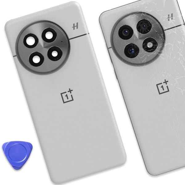 Baksidan för OnePlus 13 Original Service Pack Oneplus Silver