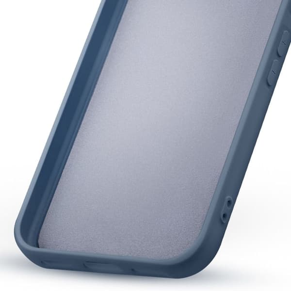 Coque för Google Pixel 10 Pro i mjukt silikon Soft-Touch grå lavendel