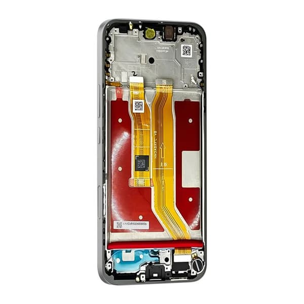 Original Skärm för Honor 400 Lite Service Pack LCD IPS med Chassi Honor Grå