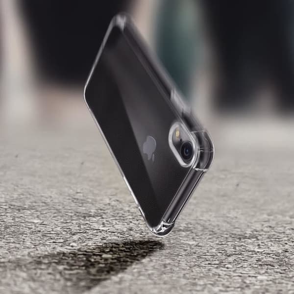 Coque - Apple - iPhone XR - Flexibel - Stötsäker - Transparent Vit
