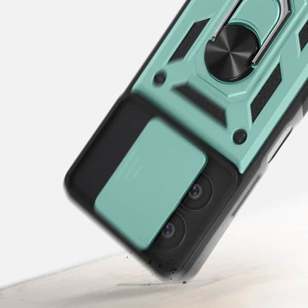 Fodral - AVIZAR - Xiaomi Redmi Note 12 5G - Stötsäker - Ring Video Support - Grön
