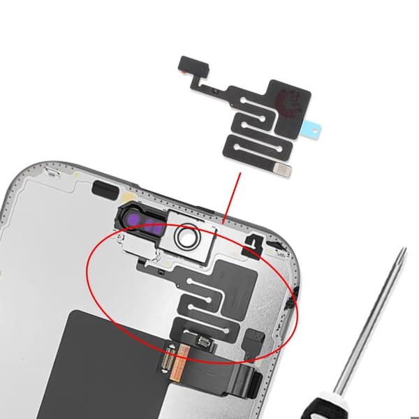 Ersättningsnära sensor för iPhone Air svart