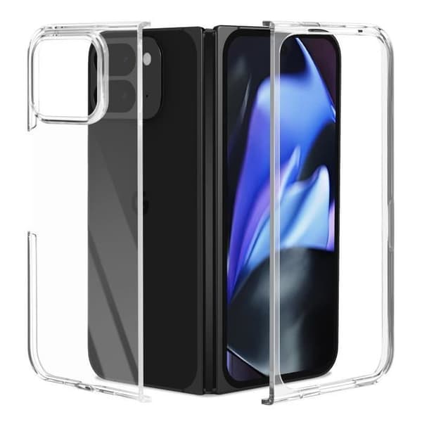 Coque - Abeel - Google Pixel 9 Pro Fold - Rigida - Transparent - Höjd Kamera