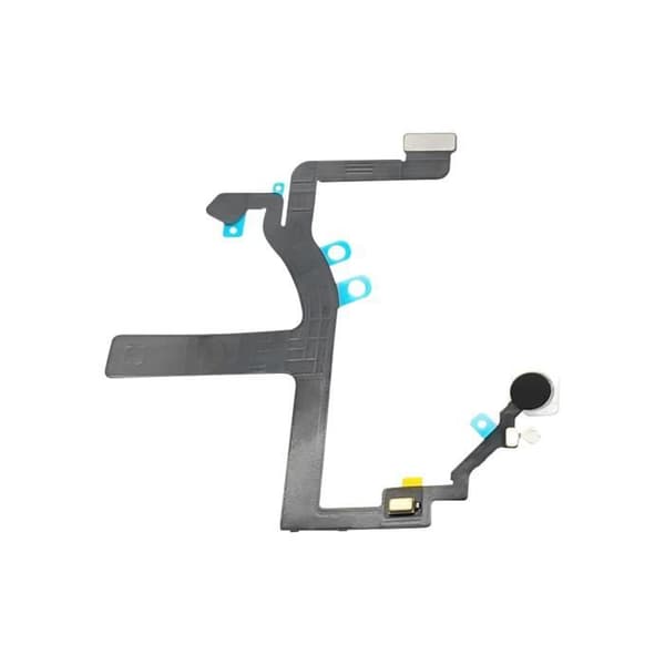 Nappe Flash för iPhone 15 Reservdel Svart