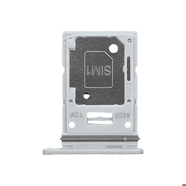 Simfack för Galaxy A54 Dubbel Nano Sim / MicroSD Samsung Vit