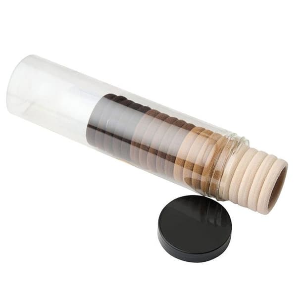 Hårsnoddar - AVIZAR - 20-pack - Brun - Bekväm - Utan elastisk