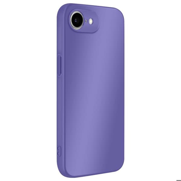 Silicone Soft-Touch-skal för iPhone 17e – Lila