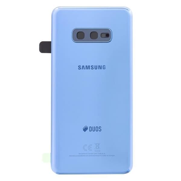 Batteri cache - Samsung - Galaxy S10e - Original - Bakfönster - Blå