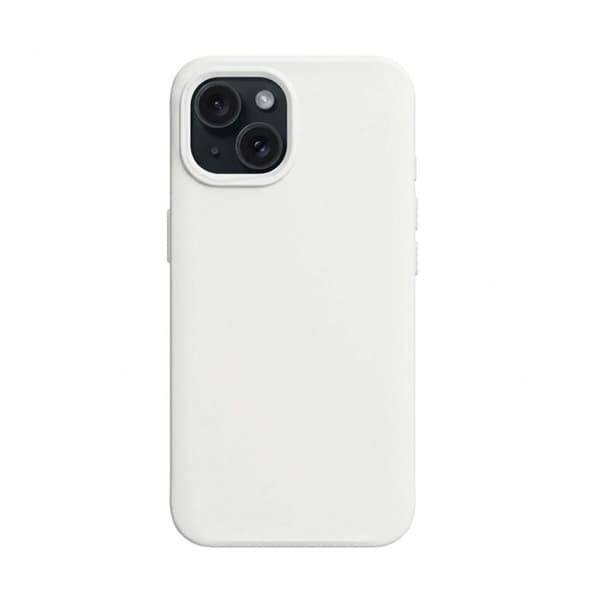 iPhone 15 MagSafe Flexibel Stötsäker SolidX Serie Rhinoshield Vit