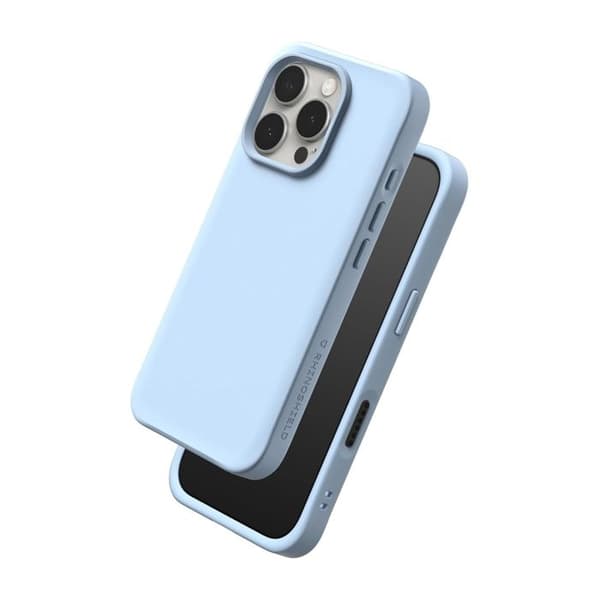 Skyddsfodral för iPhone 16 Pro Max Modell SolidX RHINOSHIELD Stötsäker Ljusblå