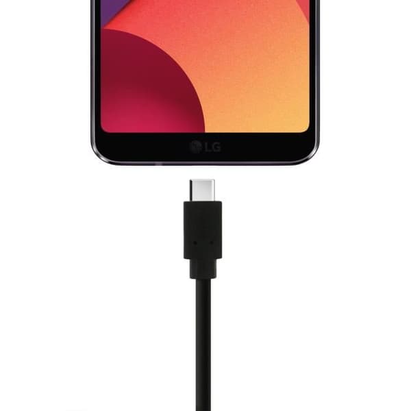 USB-C-kabel - AVIZAR - 2m - Laddning / Synk - Svart