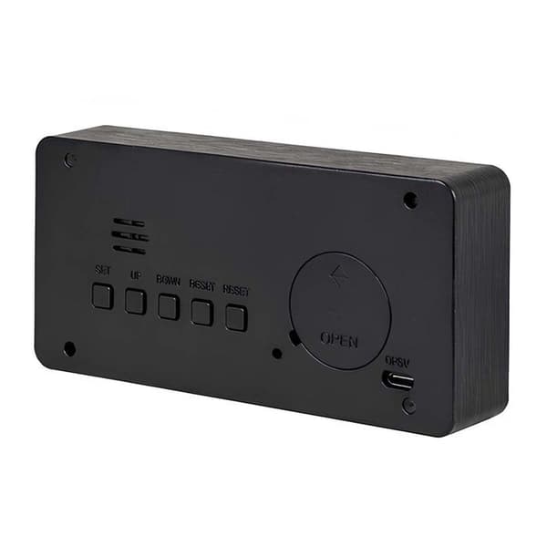 Träur med Klar Svart LED Digital Display