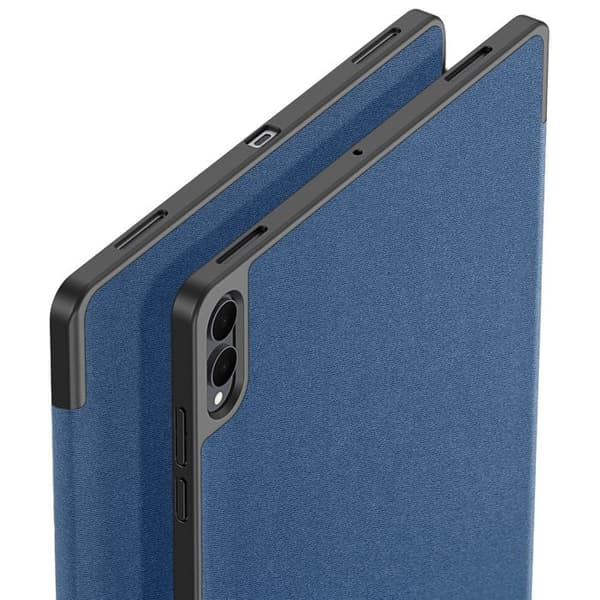 Fodral för Samsung Galaxy Tab S12 Plus Domo Tri-Fold Stötsäker Dux Ducis Blå