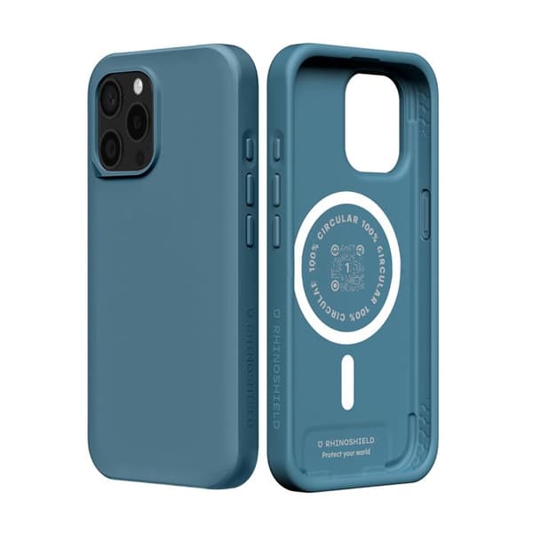 Skal för iPhone 15 Pro Modell SolidX Ultra-resistent Rhinoshield Mörkblå
