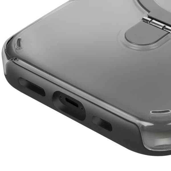 MagSafe-skal för iPhone 15 Plus och 14 Plus Stötresistent Fällbart Stöd Svart