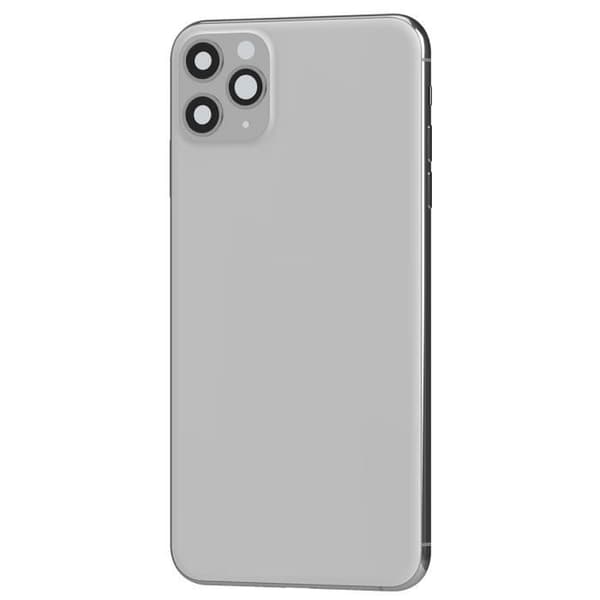 Chassi iPhone 11 Pro Max - AVIZAR - Silver - Utbyte - Hållbar - Kvalitetskontroll