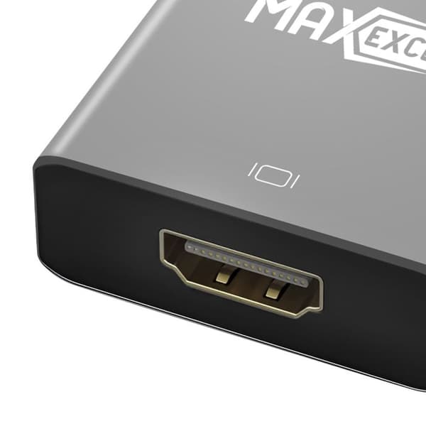 HDMI Videoadapter - MAX EXCELL - USB 3.0 - Full HD 1080p - Plug and Play - Svart