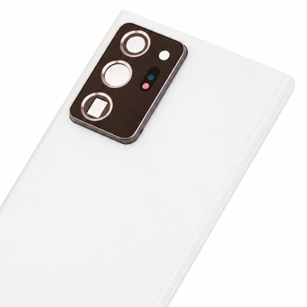 Batteri Bakre Glas för Galaxy Note 20 Ultra Vit