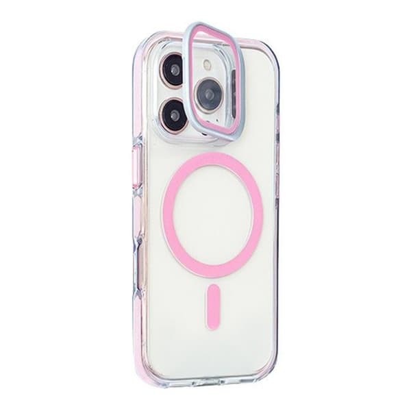 Coque Hooke MagSafe iPhone 16e Rosé