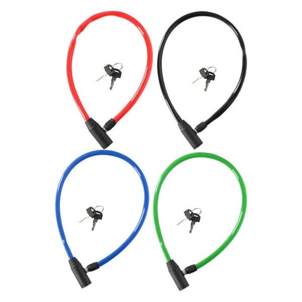 Dunlop - Kabel, cykellås (blått)