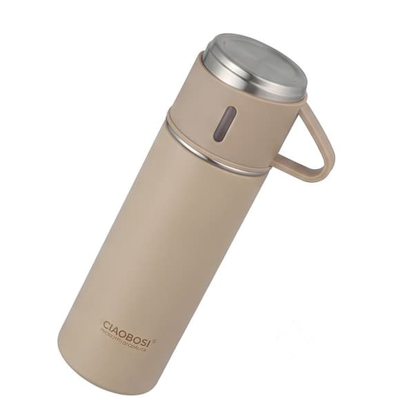 Vakuum Termos 500ml med Grått Tefilter