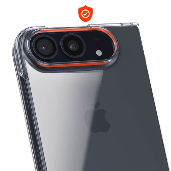 iPhone-fodral Duo Hård Fällbar Hög Skydd Stötsäker Transparent