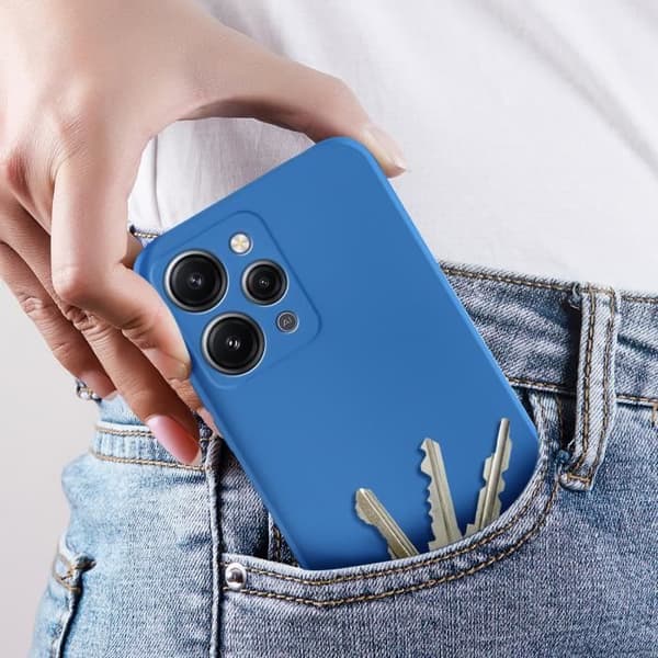 Coque - AVIZAR - Snabbt skydd - Semi-rigid - Soft-touch - Blå